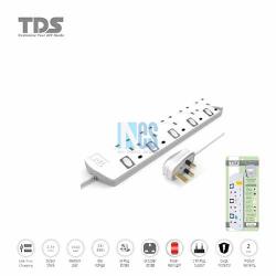 TDS Trailing Socket-5 Way-2 Metre