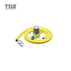 TDS Gas Set-Gas High Pressure Regulator/2 Layer Hose-1.5 Meter/Hose Screw clip-2Pcs (BLISTER PACK)