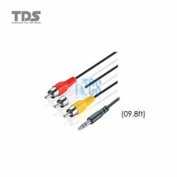 TDS CABLE AUDIO 3RCA TO 3.5MM-3.0METER