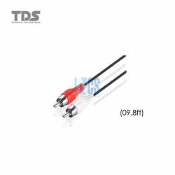 TDS CABLE AUDIO 2RCA TO 2RCA-3.0METER