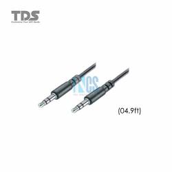 TDS CABLE AUDIO 3.5MM TO 3.5MM-1.5METER