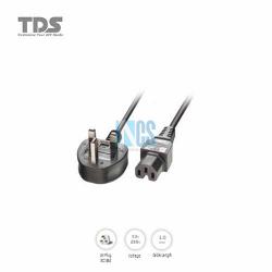TDS CABLE AC CORD UK PLUG TO C15 SOCKET-1METER