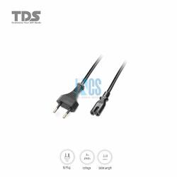TDS CABLE AC CORD EURO PLUG TO C8 SOCKET-1.5METER