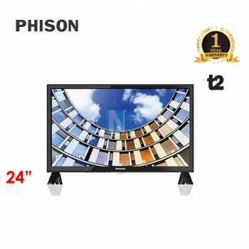 PHISON 24' LED TV T2 -  E-SERIES