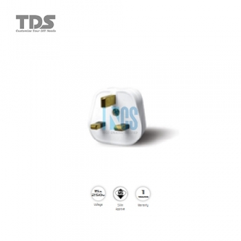 PLUG TOP 15A WHITE