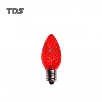 TDS BULB CANDLE LED E12-RED