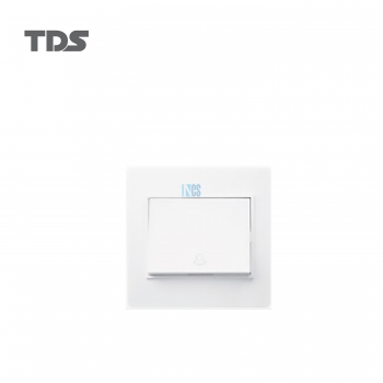 TDS 4 Series Switch Socket 13A - 1 Switch Bell