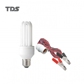 TDS BATTERY SET/DC18W BULB/E27 HOLDER/BATTERY CLIP/4 METER