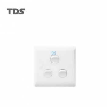TDS Switch Socket 13A - 3 Switch