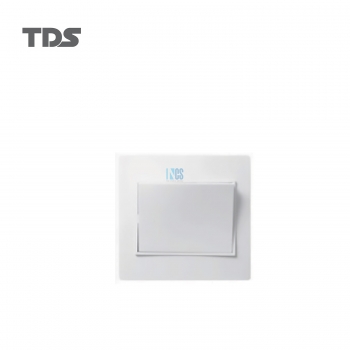 TDS 4 Series Switch Socket 13A - 1 Switch