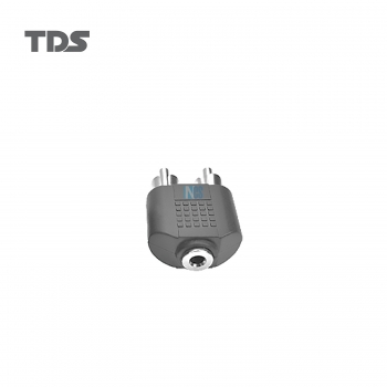 TDS Audio Converter 2 RCA Plug To AUX Jack